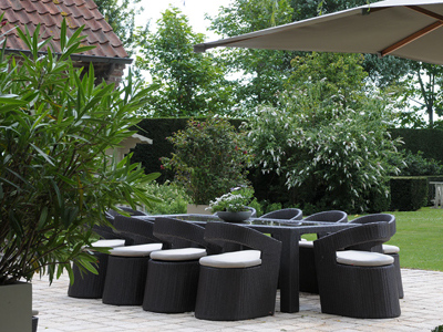 tuinarchitect landelijke tuin Oostende