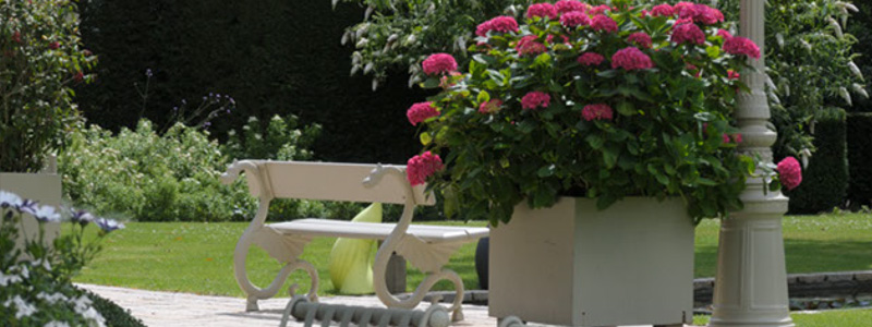 tuinarchitect landelijke tuin Oostende