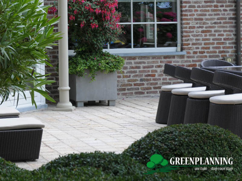 tuinarchitect landelijke tuin Oostende