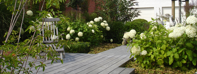 Ontwerp villa tuin Oostende