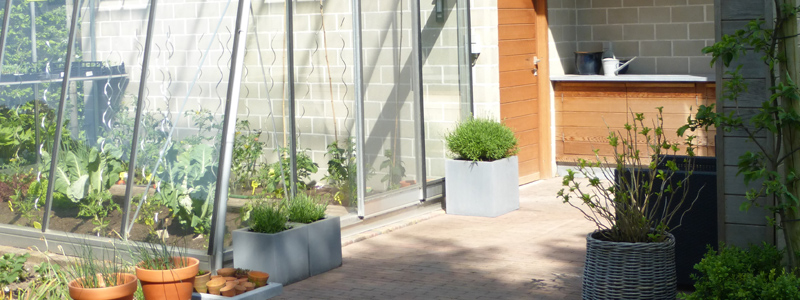 tuinaanleg stadstuin Roksem Oudenburg