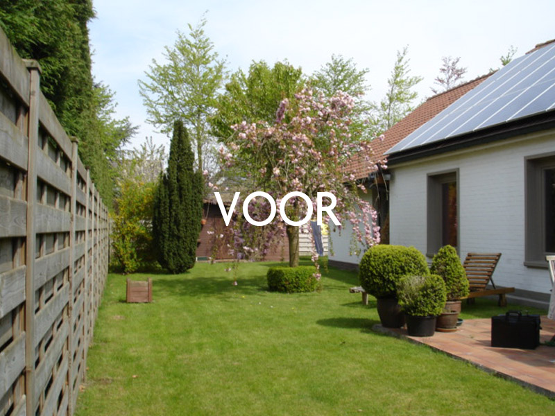 tuinarchitect villatuin Gistel